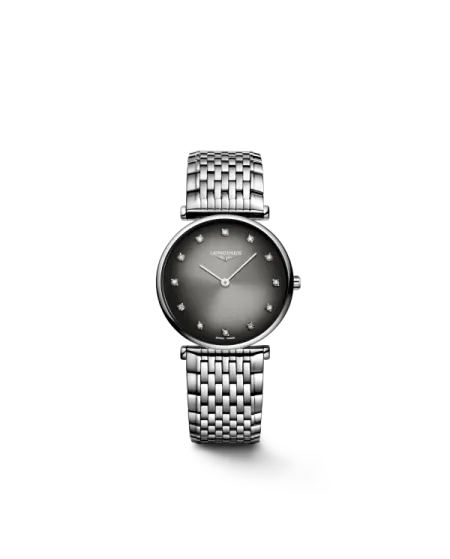Orologio Longines La Grande Classique con Diamanti e Bracciale in Acciaio