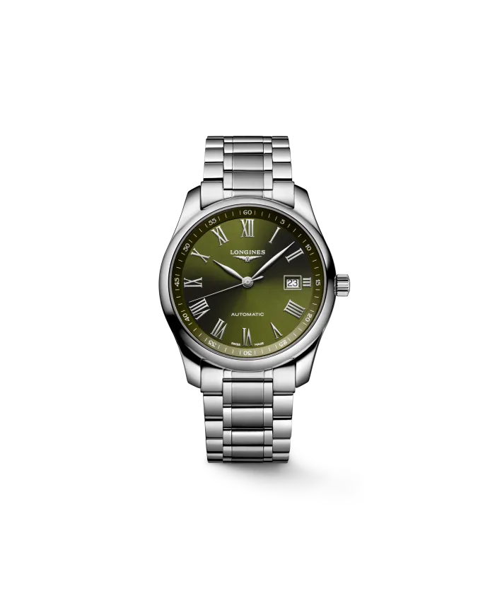 Orologio The Longines Master Collection con Quadrante Verde e Cinturino in Acciaio