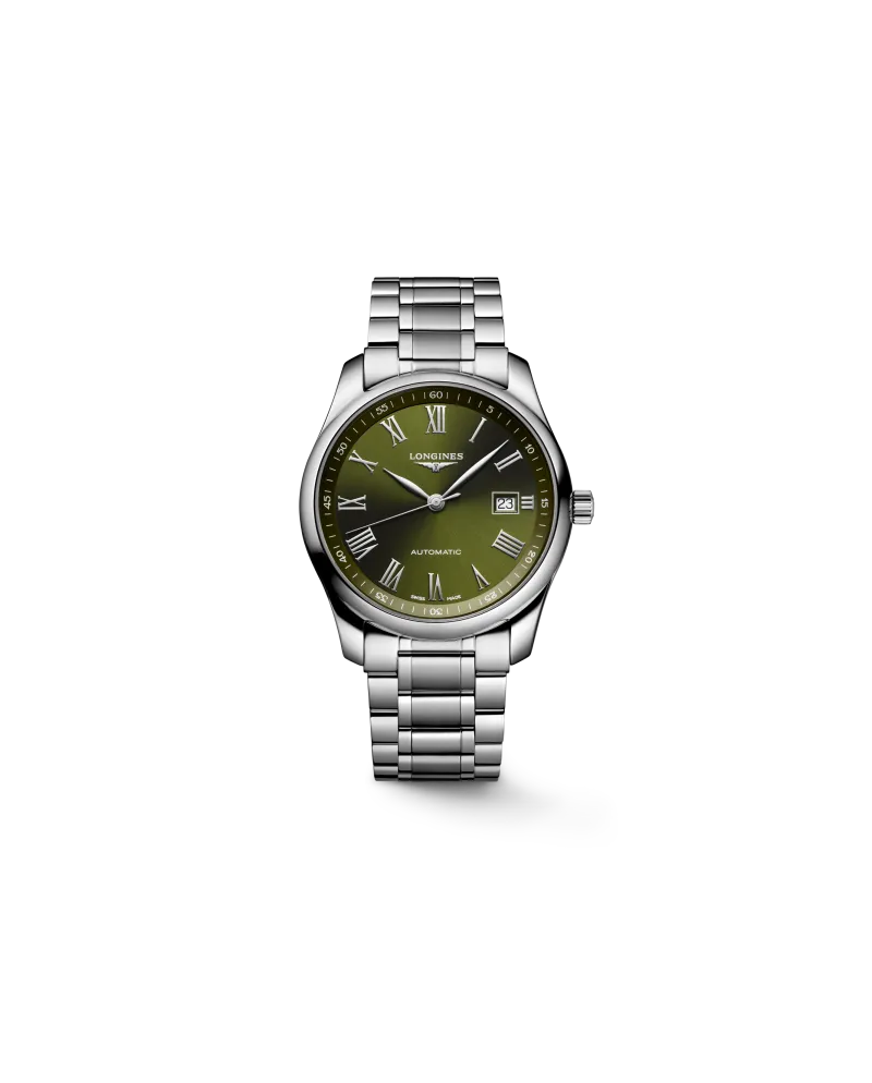 Orologio The Longines Master Collection con Quadrante Verde e Cinturino in Acciaio
