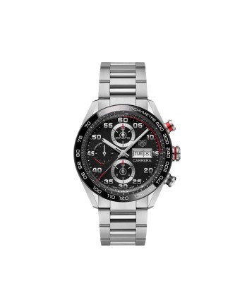 Cronografo Automatico Tag Heuer Carrera Calibro 16 con Cinturino in Acciaio