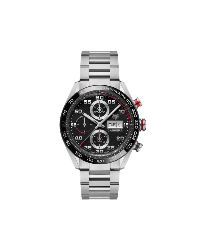 Cronografo Automatico Tag Heuer Carrera Calibro 16 con Cinturino in Acciaio