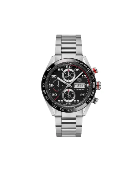 Cronografo Automatico Tag Heuer Carrera Calibro 16 con Cinturino in Acciaio