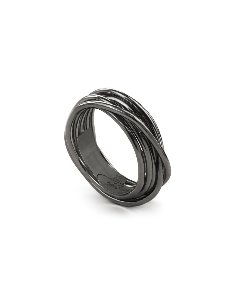 Filodellavita 7-Wire Ring in Burnished Silver