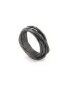 Bague Filodellavita à 7 fils en argent bruni