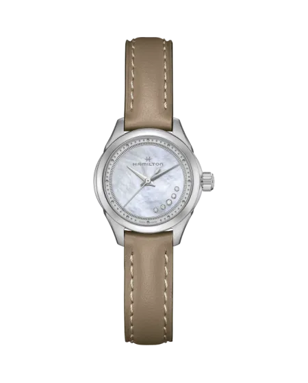 Orologio Hamilton Jazzmaster Lady Quartz con Quadrante Madreperla e Diamanti