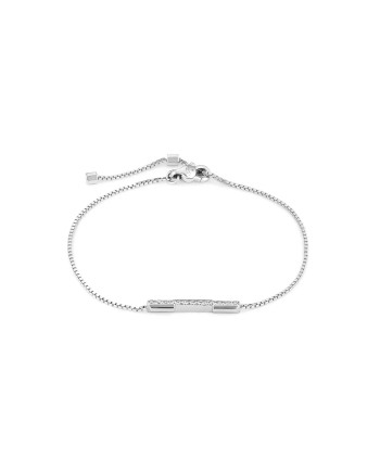 Bracciale Gucci Link to Love in Oro Bianco con Diamanti