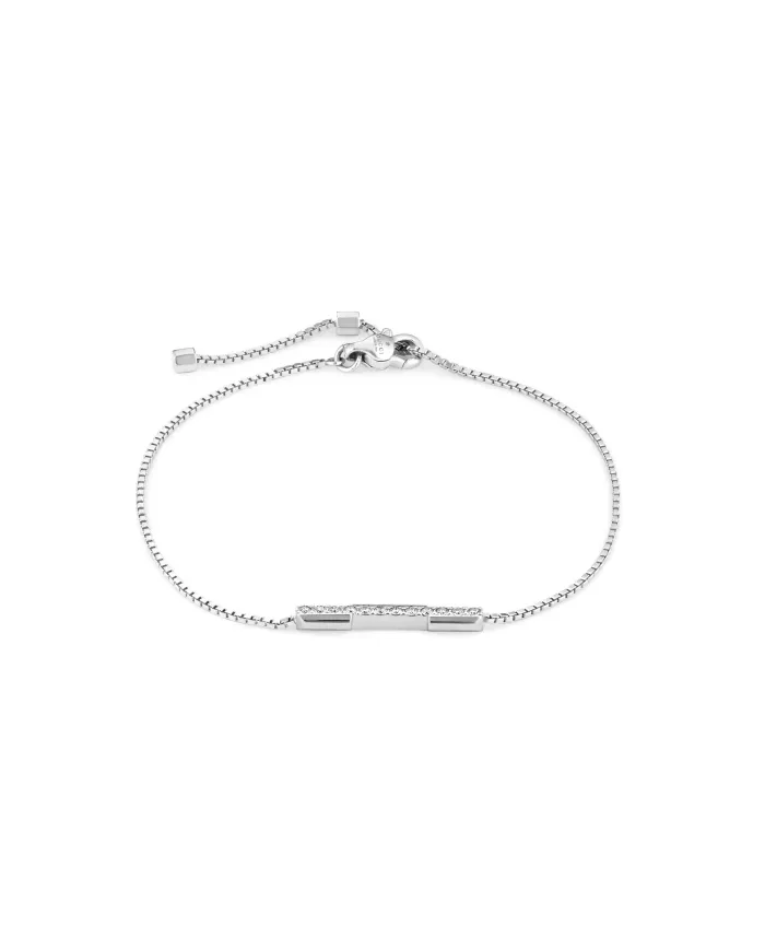 Bracciale Gucci Link to Love in Oro Bianco con Diamanti