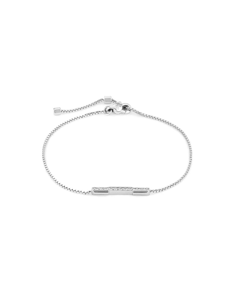 Bracciale Gucci Link to Love in Oro Bianco con Diamanti