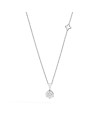 Recarlo Anniversary Six Claw Light Point Choker in White Gold with Diamond
