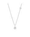 Collier ras de cou Recarlo Anniversary Six Claw Light Point en or blanc avec diamant