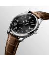 Orologio The Longines Master Collection con Quadrante Nero e Cinturino in Pelle