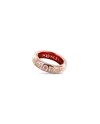 Bague Amore de Pasquale Bruni en or rose, diamants et émail rouge