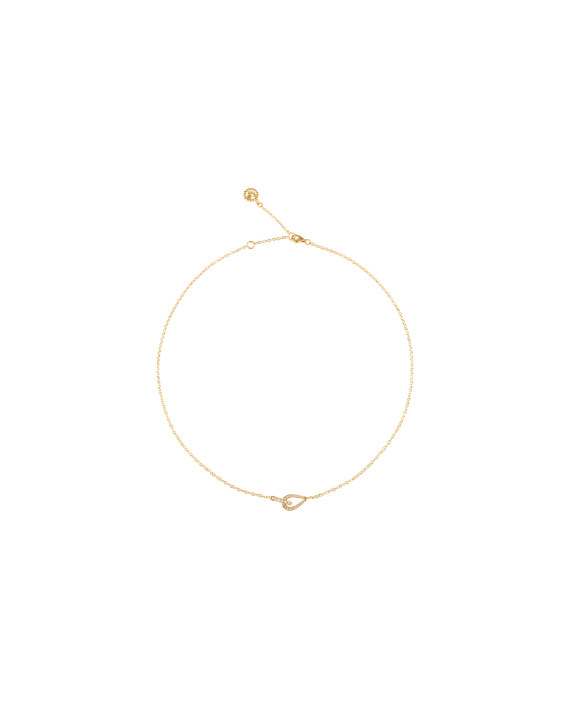 Collana Chantecler in Oro Giallo con Diamanti