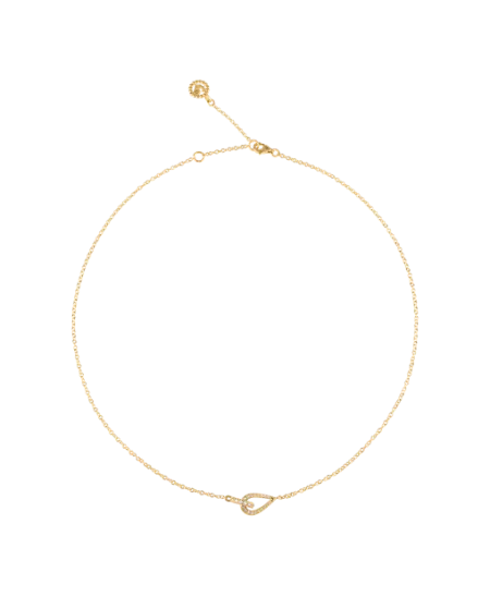 Collier Chantecler en or jaune avec diamants