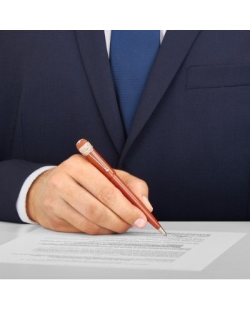 Heritage collection stylo bille rouge et noir spider metamorphosis coral édition spéciale