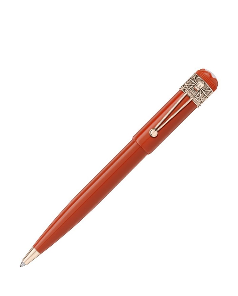 Heritage collection ballpoint rouge et noir spider metamorphosis coral special edition