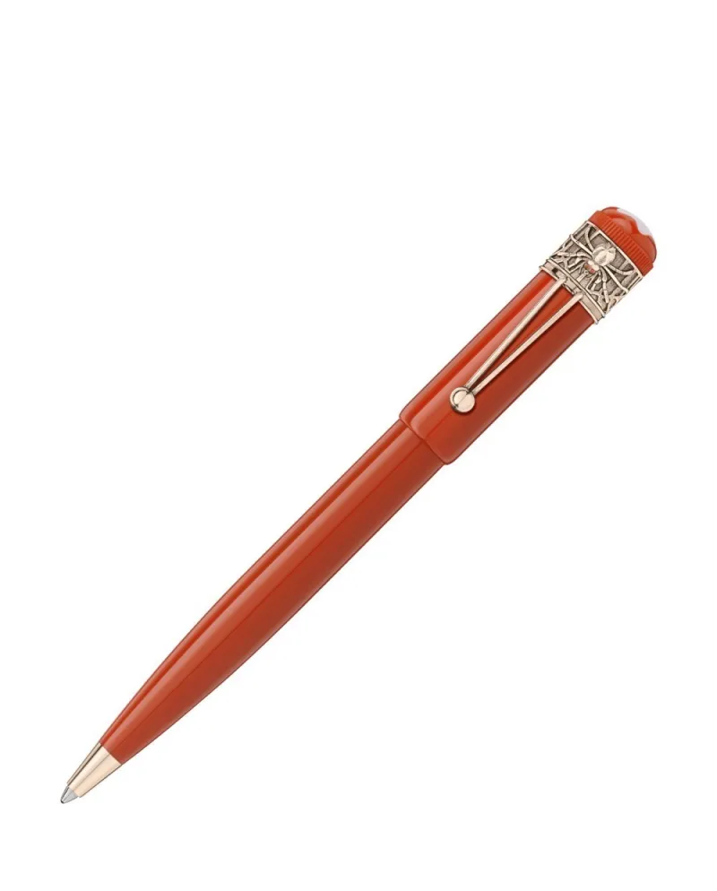Penna a sfera  heritage collection rouge et noir spider metamorphosis edizione speciale corallo