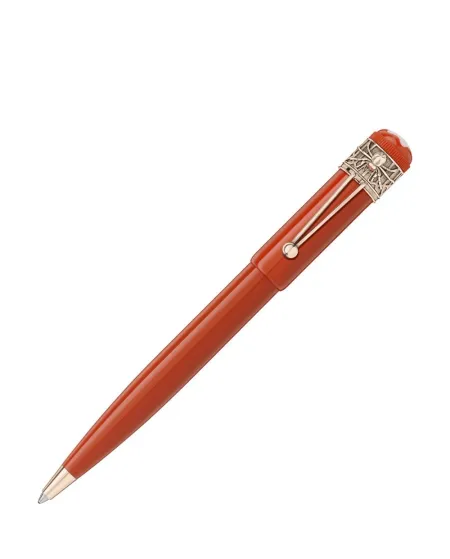 Penna a sfera  heritage collection rouge et noir spider metamorphosis edizione speciale corallo