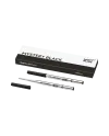 2 Refills Montblanc per Penna a Sfera Mistery Black Medio