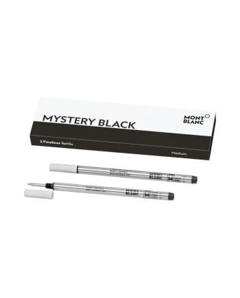 2 Refills Montblanc per Fineliner "M" di Colore Mistery Black