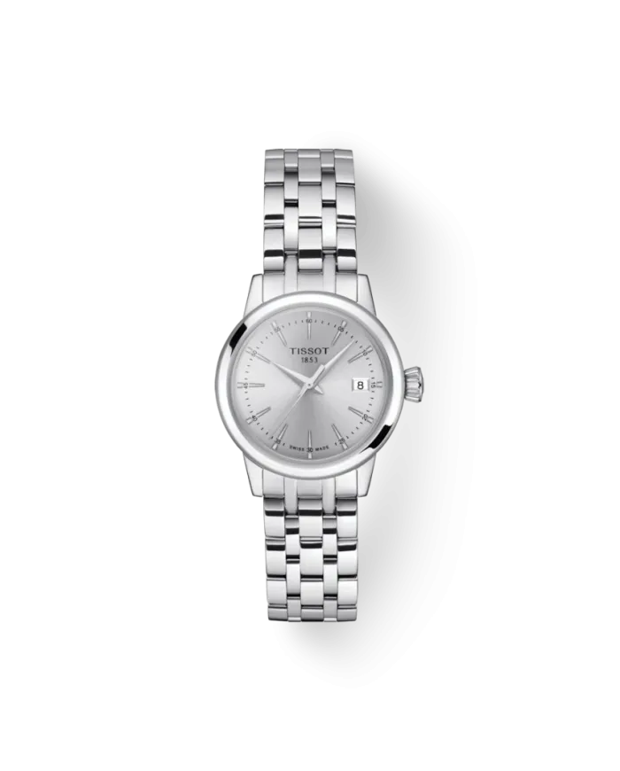 Orologio Tissot Classic Dream Lady con Quadrante Argento e Bracciale in Acciaio
