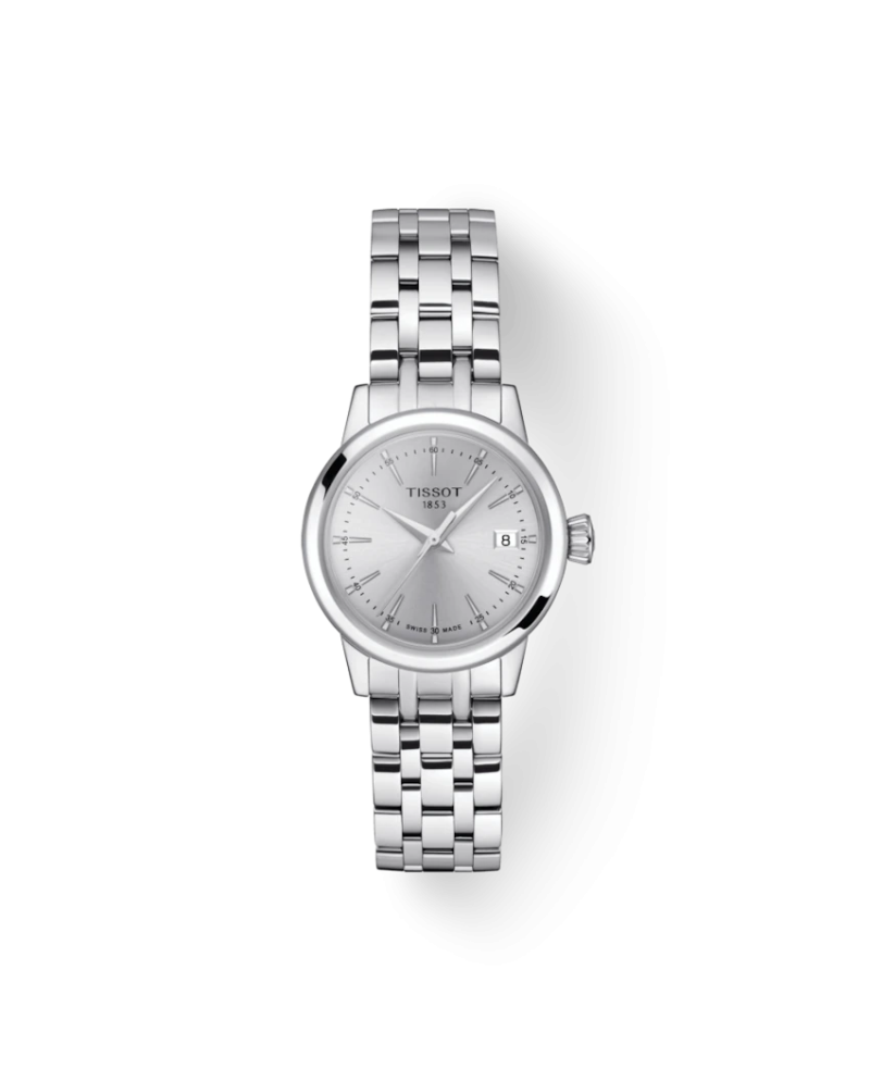 Orologio Tissot Classic Dream Lady con Quadrante Argento e Bracciale in Acciaio