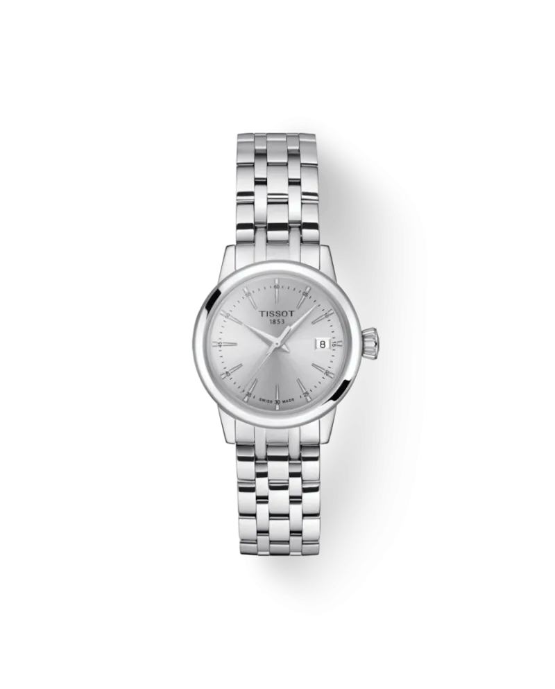 Orologio Tissot Classic Dream Lady con Quadrante Argento e Bracciale in Acciaio