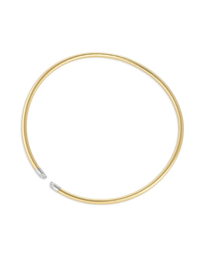 Collier Ponte Vecchio Nobile en Or Jaune avec Diamants