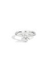 Six Claws Recarlo Anniversary Solitaire Ring in White Gold with Diamond