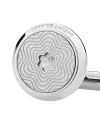 Montblanc Meisterstuck Cufflinks in Steel with Mother of Pearl Emblem