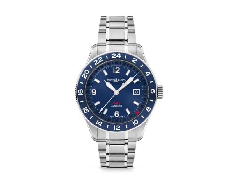 Montblanc 1858 GMT Blue Watch