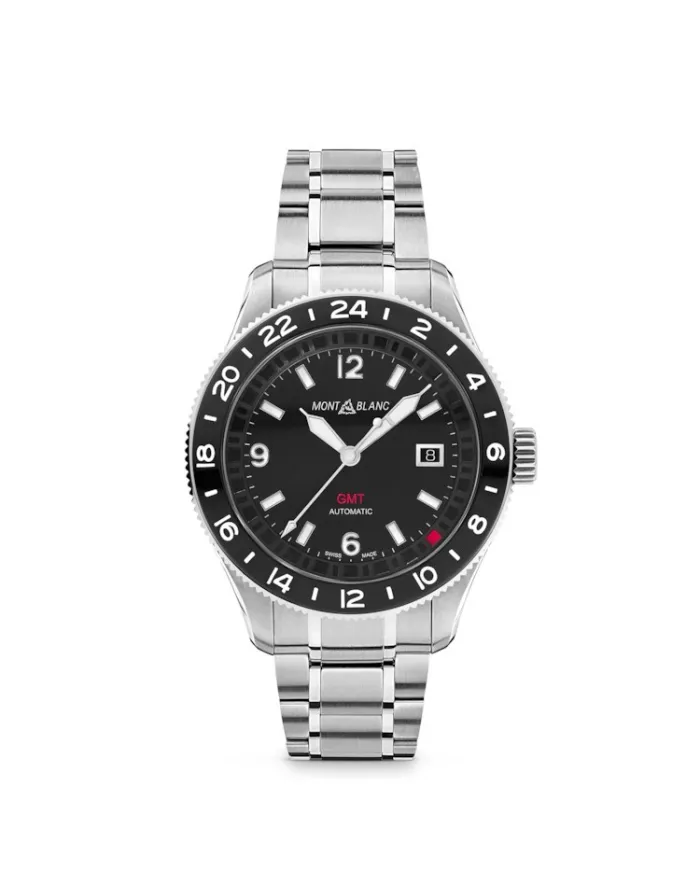 Montre Montblanc 1858 GMT noire