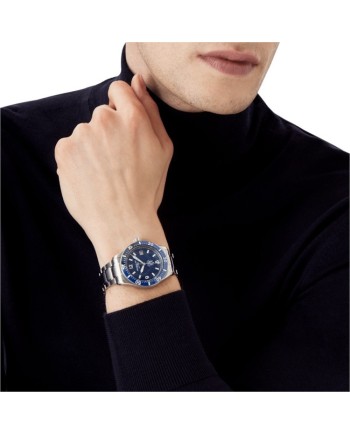 Orologio Montblanc 1858 Ice Sea Automatic Date Blu