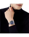 Montblanc 1858 Ice Sea Montre automatique à date bleue