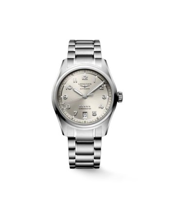 Orologio Longines Spirit 37 mm con Quadrante Champagne e Bracciale in Acciaio