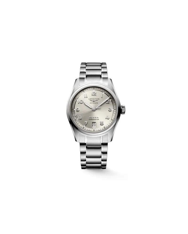 Orologio Longines Spirit 37 mm con Quadrante Champagne e Bracciale in Acciaio Orologio Longines Spirit 37 mm con Quadrante Champagne e Bracciale in Acciaio