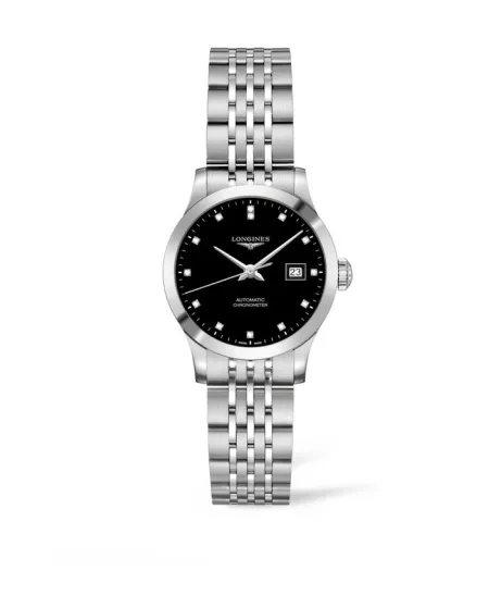Orologio Longines Record Collection quadrante nero