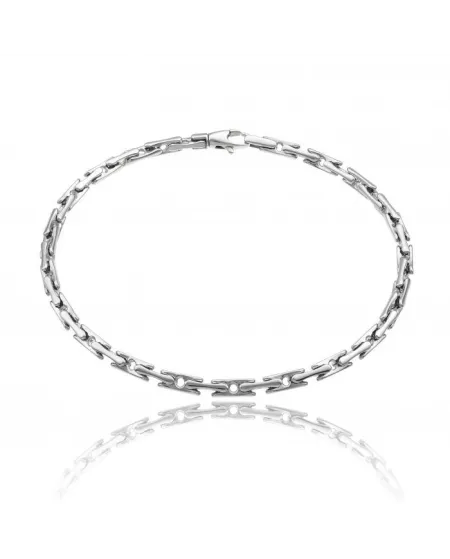 Bracelet Chimento Accenti en or blanc
