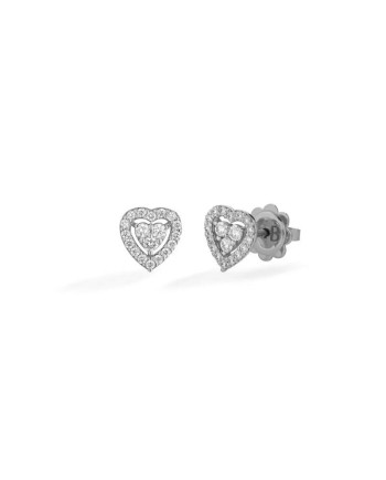 Buonocore Hope Earrings in White Gold with Diamonds