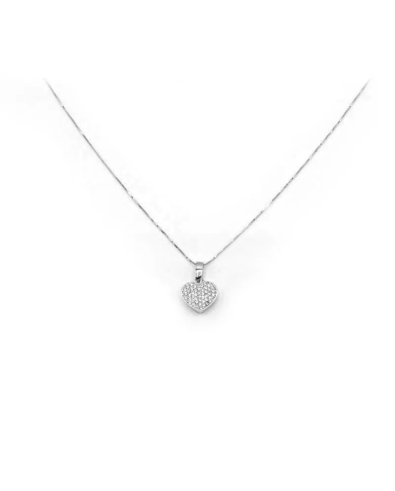 Collana Girocollo Choker In Pelle PU Bianca Con Cuore Metallico Dorato - Larghezza 4,5 Cm, Lunghezza 40 Cm, Regolabile, Stile Punk Rock E Romantico - 3