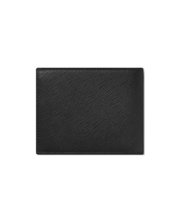 Montblanc Sartorial Wallet in Black Leather with 6 Compartments