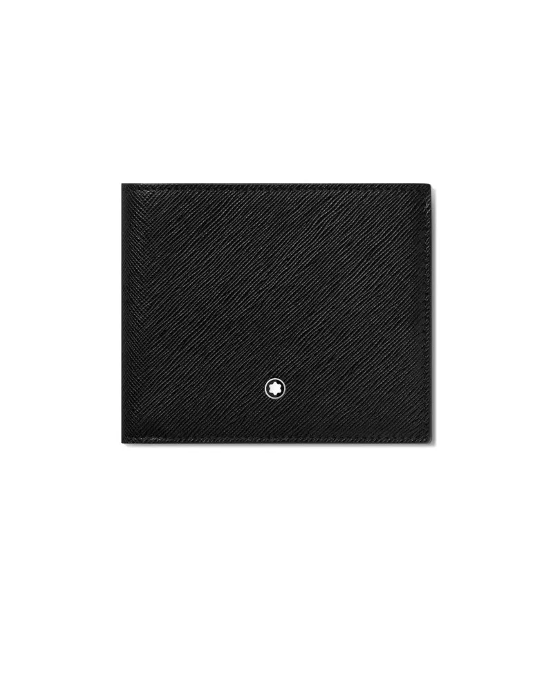 Montblanc Sartorial Wallet in Black Leather with 8 Compartments