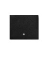 Portefeuille Montblanc Sartorial en cuir noir avec 8 compartiments
