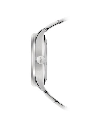 Mido Multifort M Watch with Gray Dial and Steel Bracelet