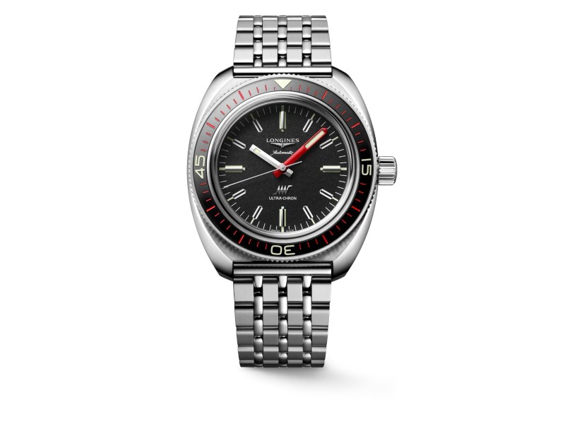 Longines Ultra-Chron Watch with Steel Bracelet
