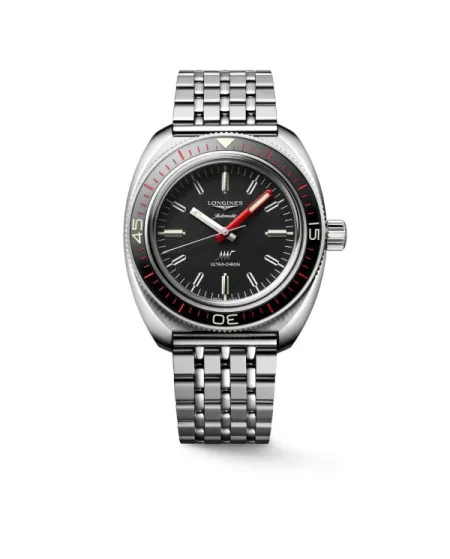 Longines Ultra-Chron Watch with Steel Bracelet