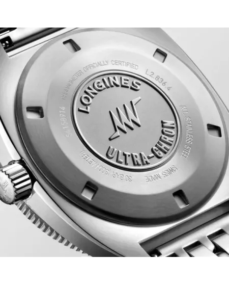 Longines Ultra-Chron Watch with Steel Bracelet