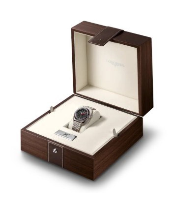 Montre Longines Ultra-Chron avec bracelet en acier