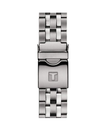 Tissot Seastar 1000 Powermatic 80 Watch with Gradient Green Dial and Steel Bracelet