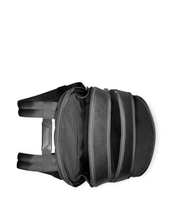 Montblanc Sartorial Medium Backpack 3 Compartments in Black Leather